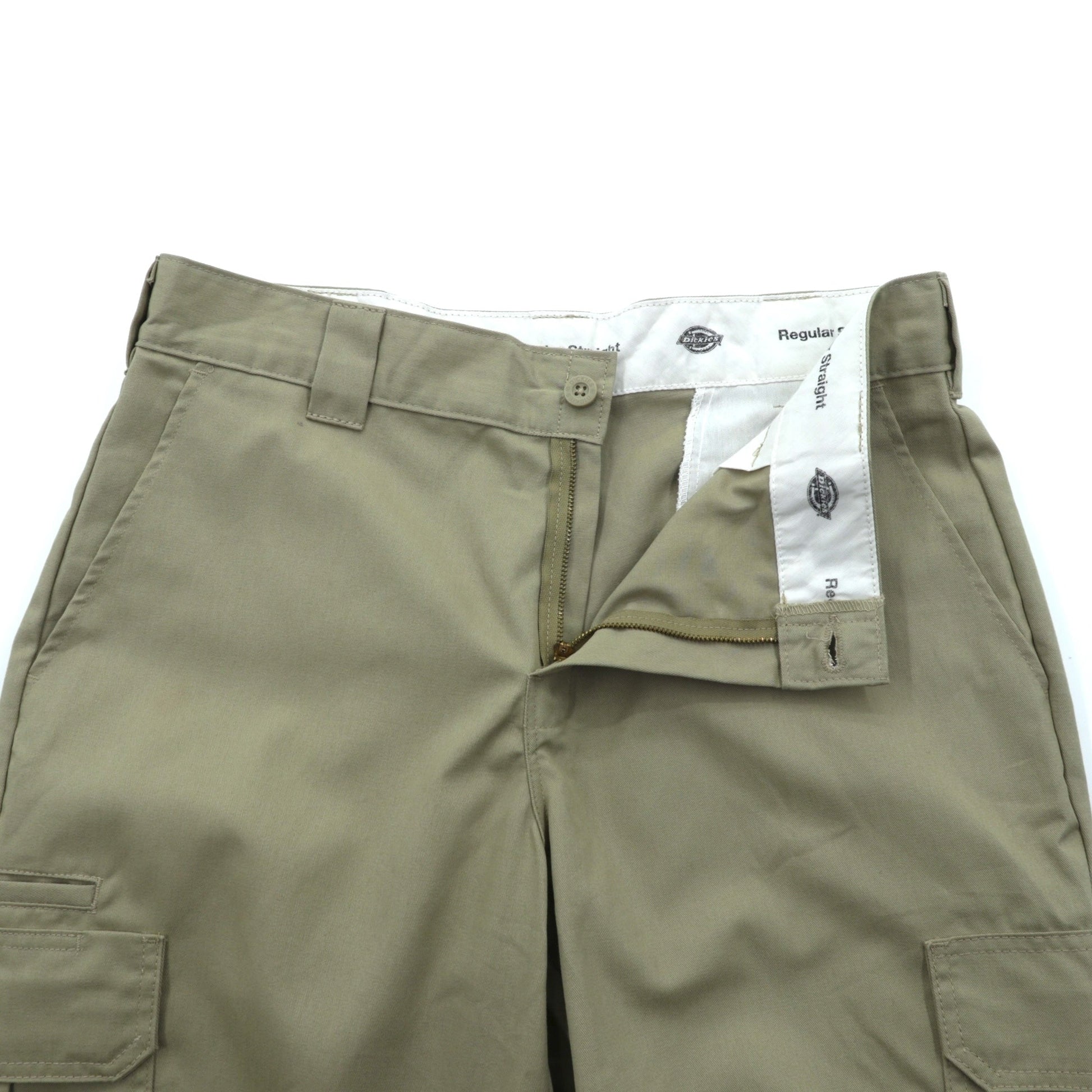 Dickies FLEX チノ カーゴパンツ ワークパンツ L ベージュ REGULAR STRAIGHT