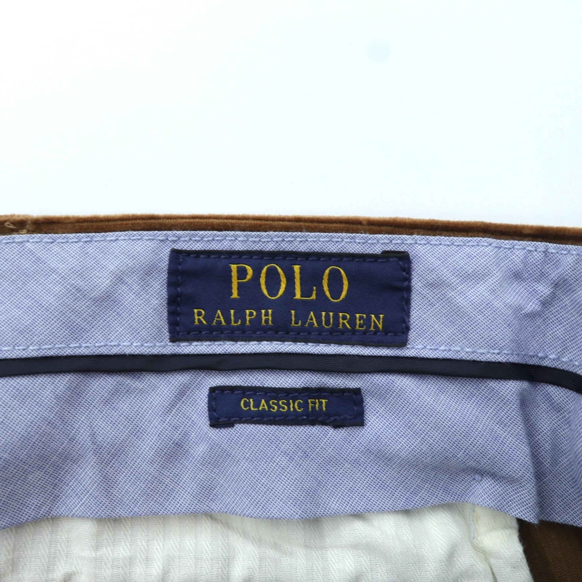 Polo Ralph Lauren クラシックフィット コーデュロイ チノパンツ スラックス XL ブラウン