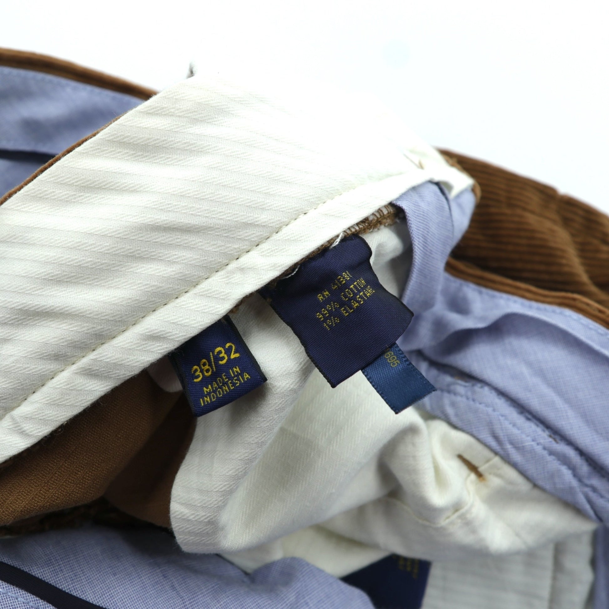 Polo Ralph Lauren クラシックフィット コーデュロイ チノパンツ スラックス XL ブラウン