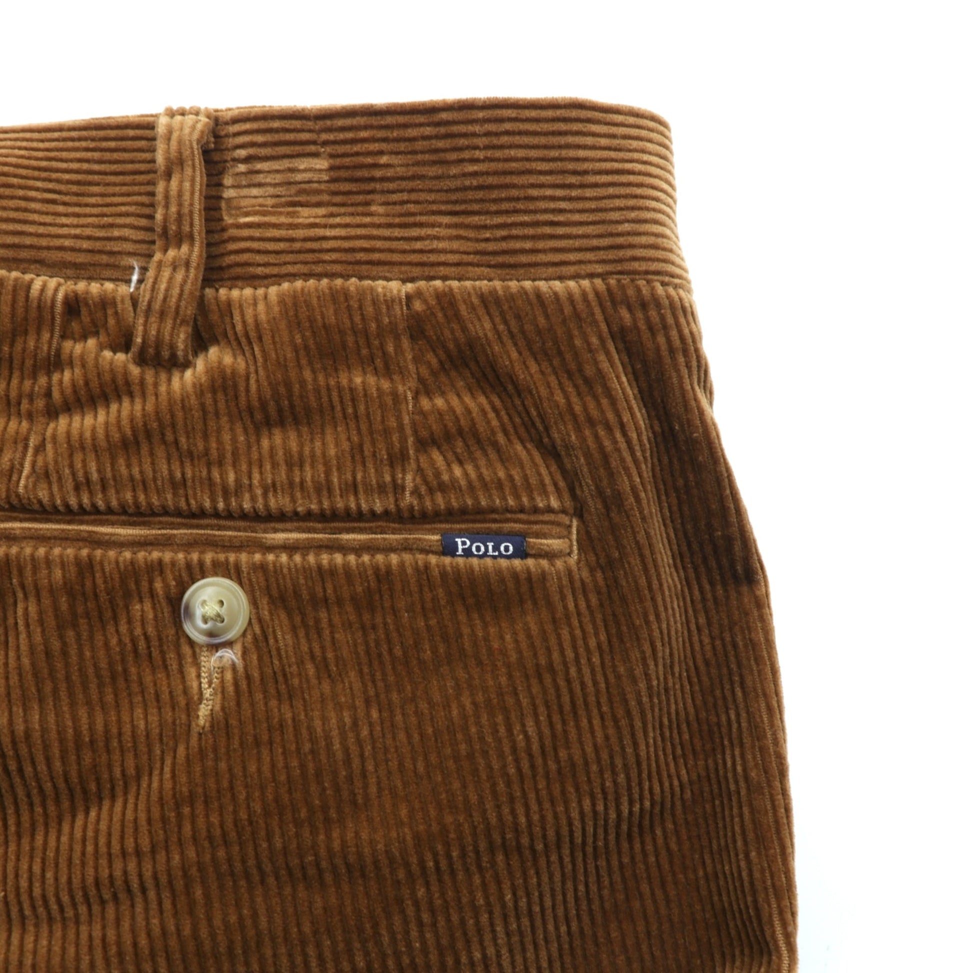 Polo Ralph Lauren クラシックフィット コーデュロイ チノパンツ スラックス XL ブラウン