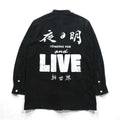 BED J.W FORD 日本製 Suede Leather Blouse シャツ M ブラック カンガルーレザー 夜明け 新世界 21SS-B-BL10
