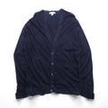 Cypress Links 90s Vintage Knitwear Vネック カーディガン XL ネイビー アクリルニット 90年代