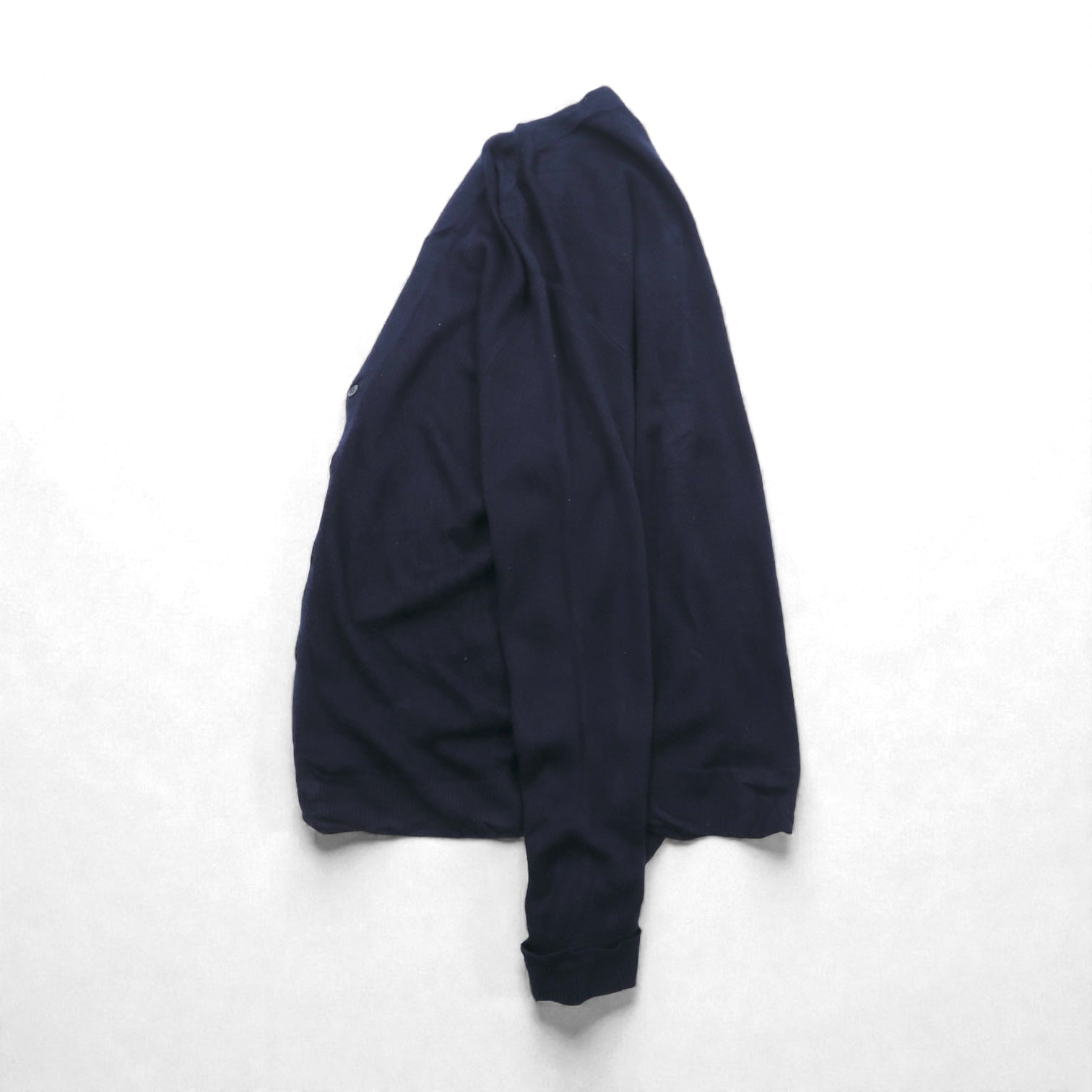 Cypress Links 90s Vintage Knitwear Vネック カーディガン XL ネイビー アクリルニット 90年代