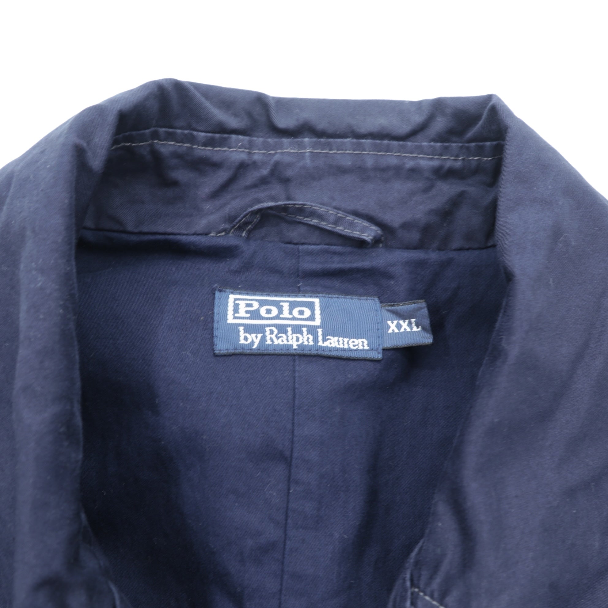 Polo Ralph Lauren 90年代 ミリタリー ダブルブレスト ジャケット ピーコート XL ネイビー エポレット