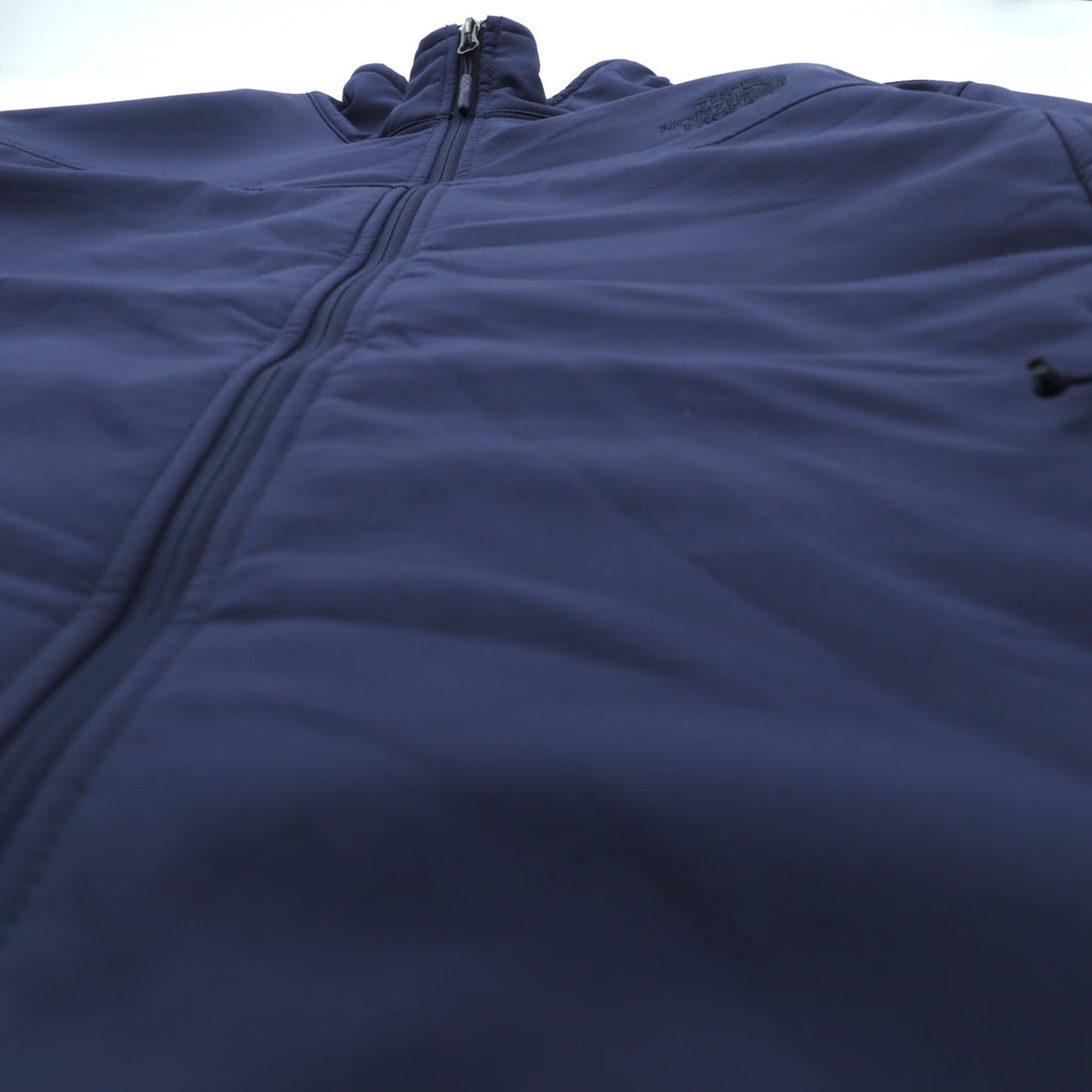 THE NORTH FACE エイペックス クロム サーマル ジャケット APEX CHNROMIUM THERMAL JACKET ソフトシェル フリースジャケット XL ネイビー ドローコード 裏ボア NF0A2TBA WINDWALL