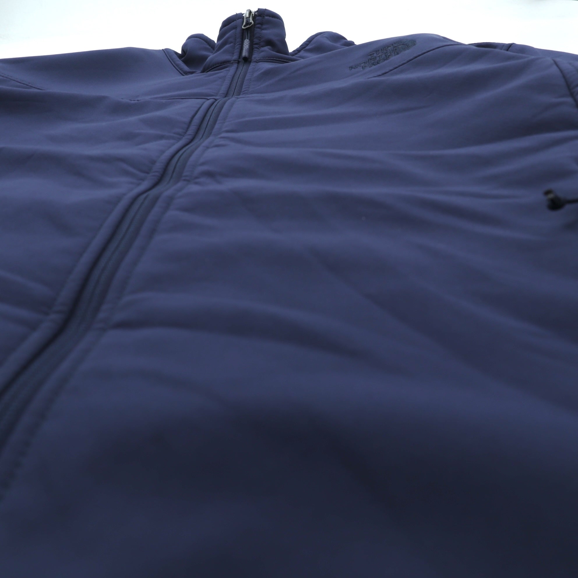 THE NORTH FACE エイペックス クロム サーマル ジャケット APEX CHNROMIUM THERMAL JACKET ソフトシェル フリースジャケット XL ネイビー ドローコード 裏ボア NF0A2TBA WINDWALL