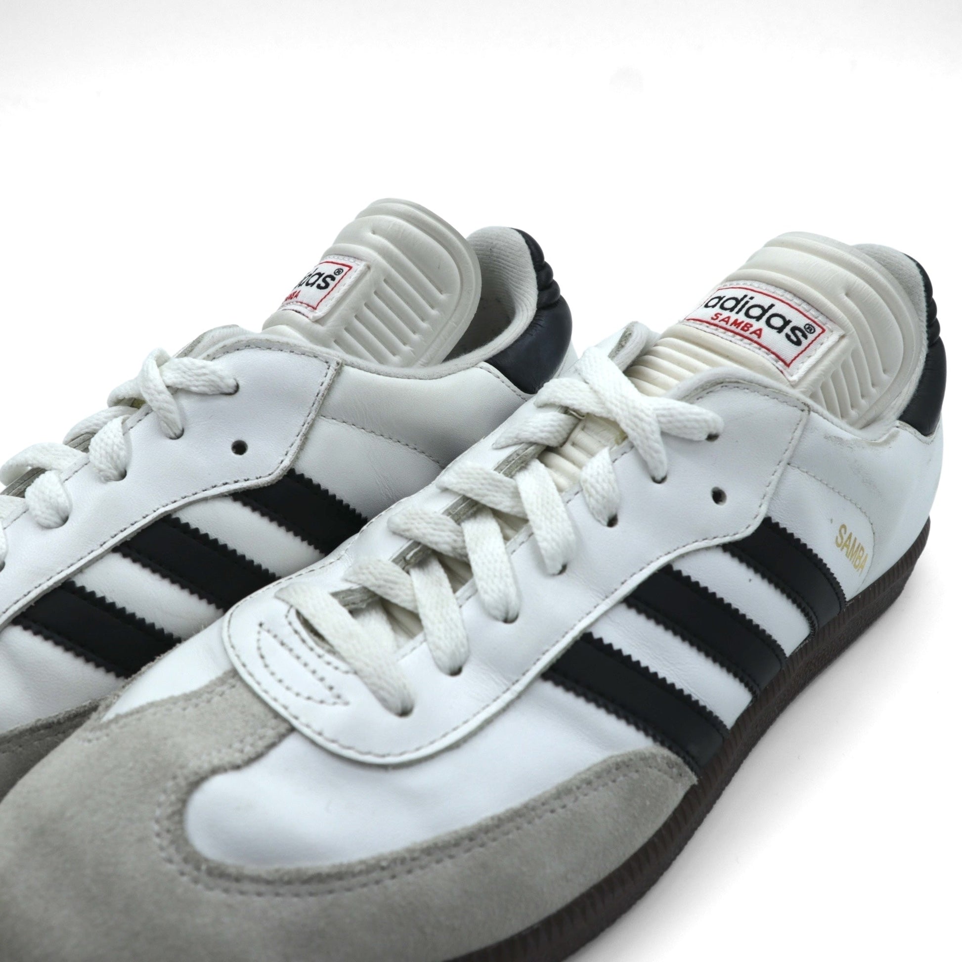 adidas サンバ クラシック SAMBA CLASSIC スニーカー 29cm ホワイト レザー ガムソール 772109