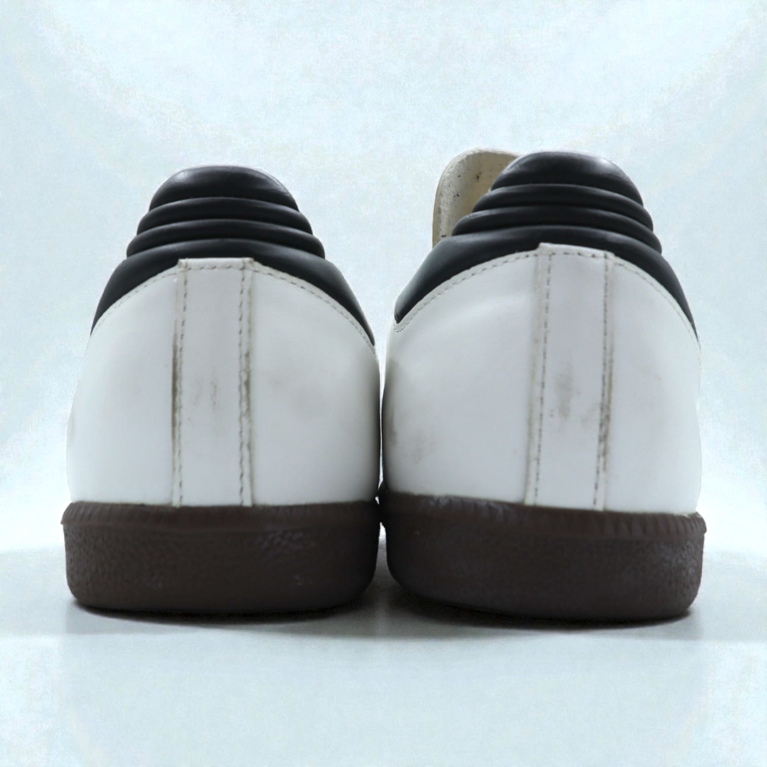 adidas サンバ クラシック SAMBA CLASSIC スニーカー 29cm ホワイト レザー ガムソール 772109
