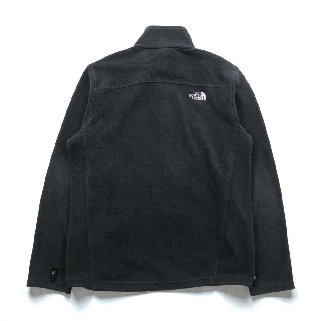 THE NORTH FACE フリースジャケット M ブラック ドローコード FLASHDRY 吸汗速乾 スタンドカラー A0FC US規格
