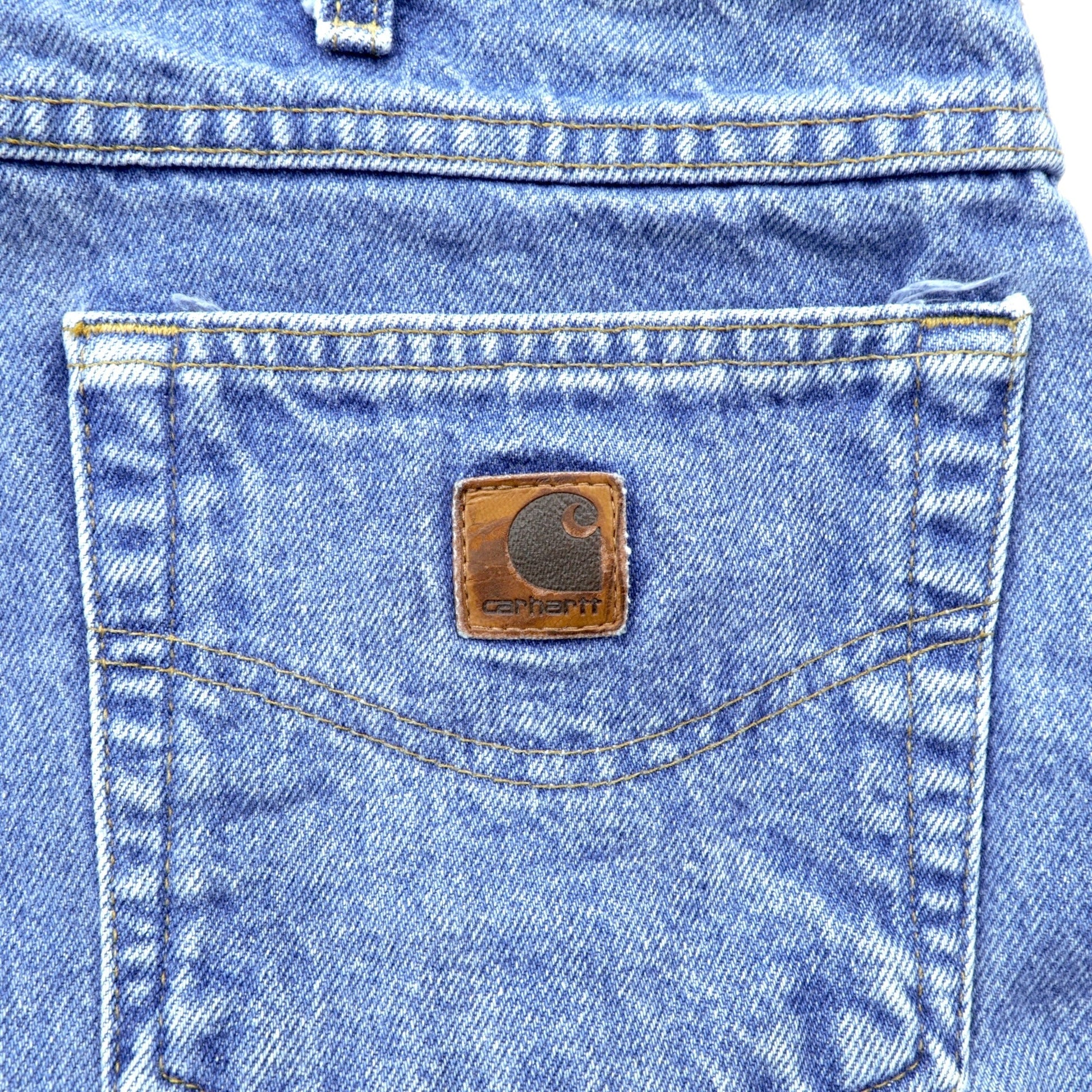 carhartt 5ポケット デニムパンツ ジーンズ XL インディゴ B160 DST