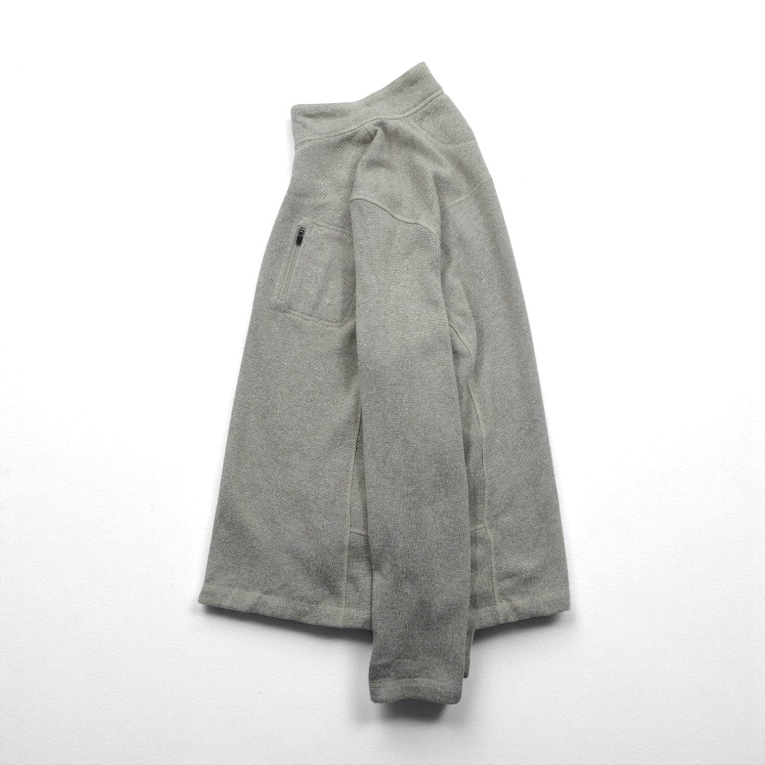 Woolrich ハーフジップ フリース プルオーバー セーター フリースジャケット XL ベージュ HMQ00235