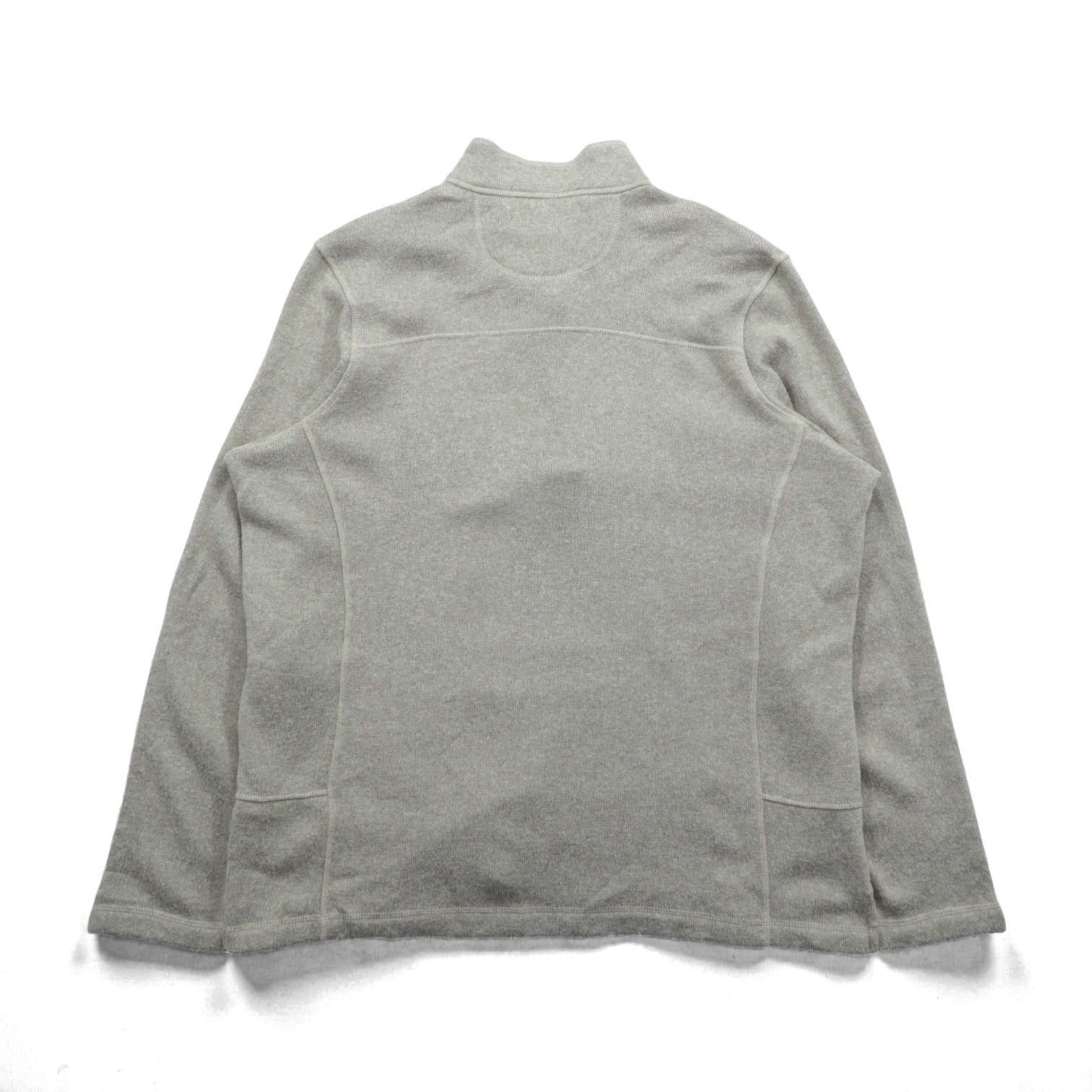 Woolrich ハーフジップ フリース プルオーバー セーター フリースジャケット XL ベージュ HMQ00235