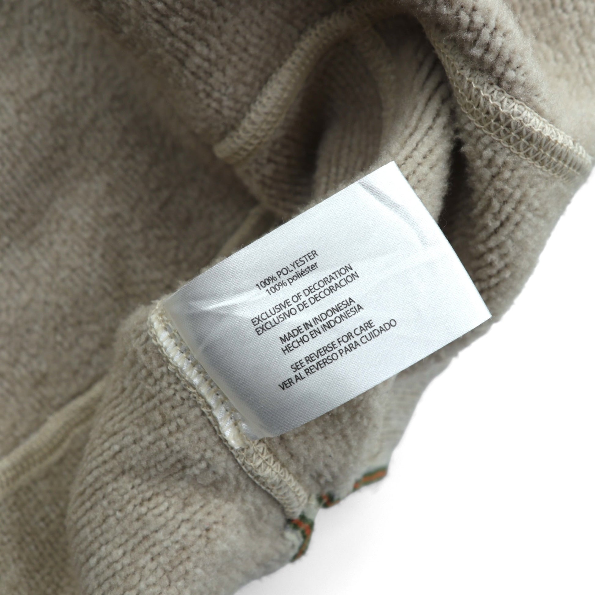 Woolrich ハーフジップ フリース プルオーバー セーター フリースジャケット XL ベージュ HMQ00235