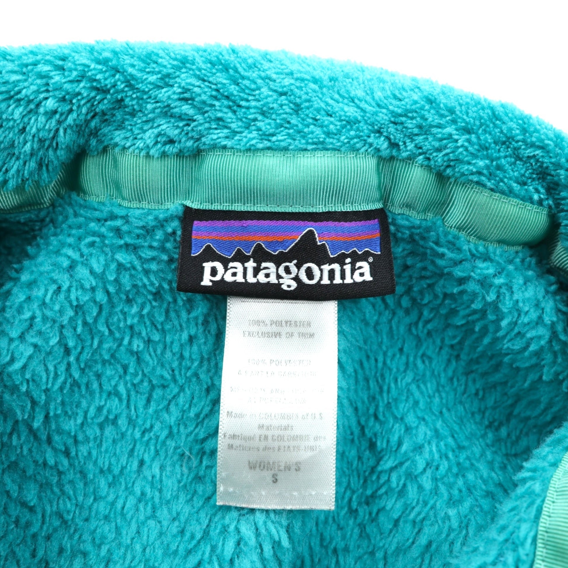 Patagonia リツール スナップT プルオーバー Polartec フリースジャケット S パイル スタンドカラー ポーラテック サーマルプロ グリーン 11880 FA12