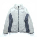 Columbia パイル フリースジャケット L ホワイト スタンドカラー FAST BEAUTY PLUSH XL6620