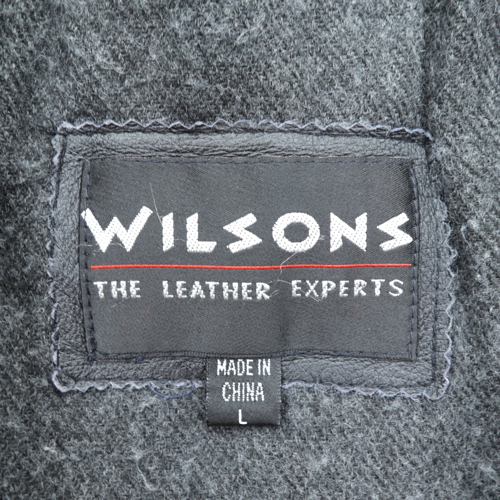 WILSONS 90s Leather Car Coar レザー カーコート チェスターコート L ブラック ウエストベルト付き 90年代