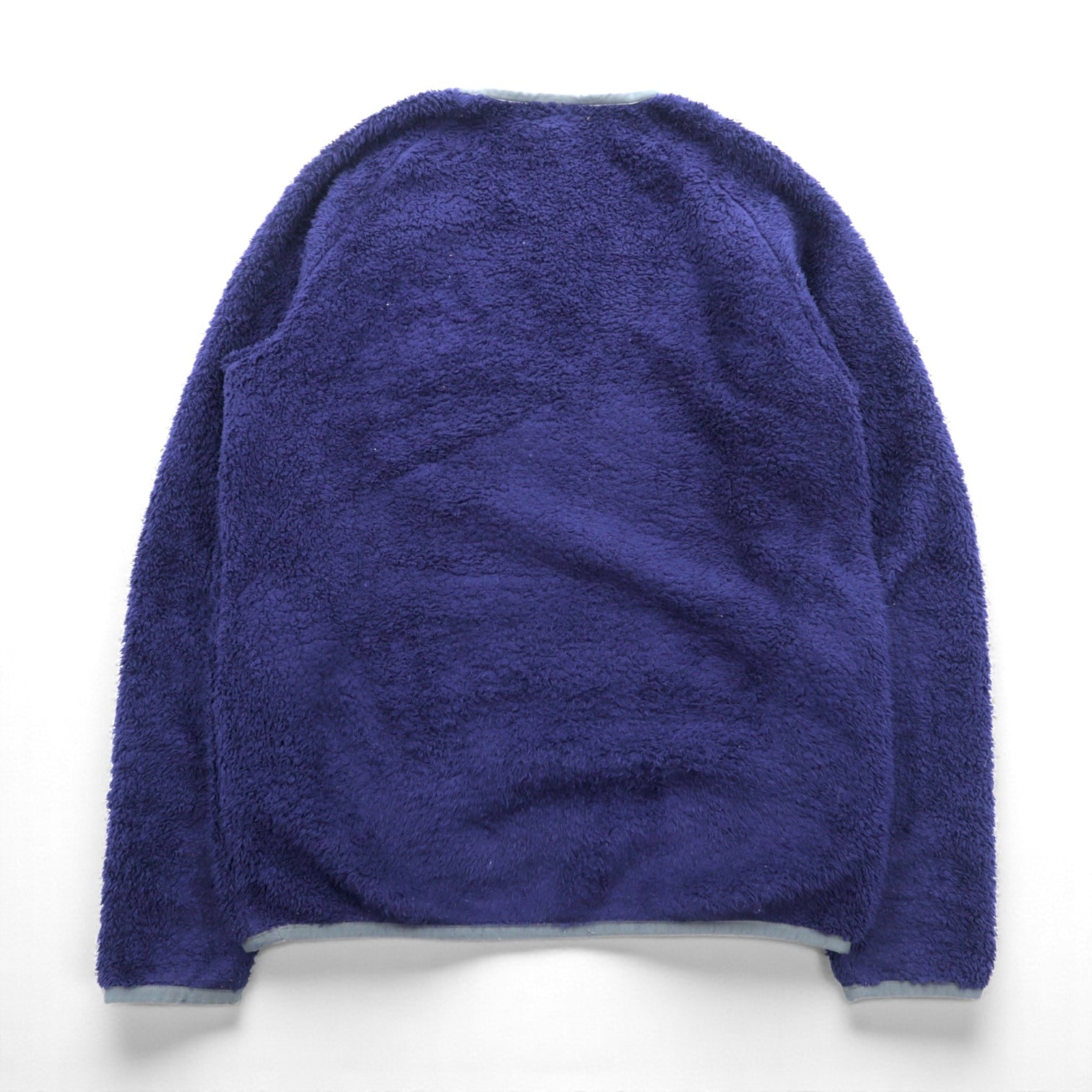 Patagonia ロスガトス クルー Los Gatos Crew ボア フリースジャケット M ネイビー プルオーバー 胸ポケット 25895