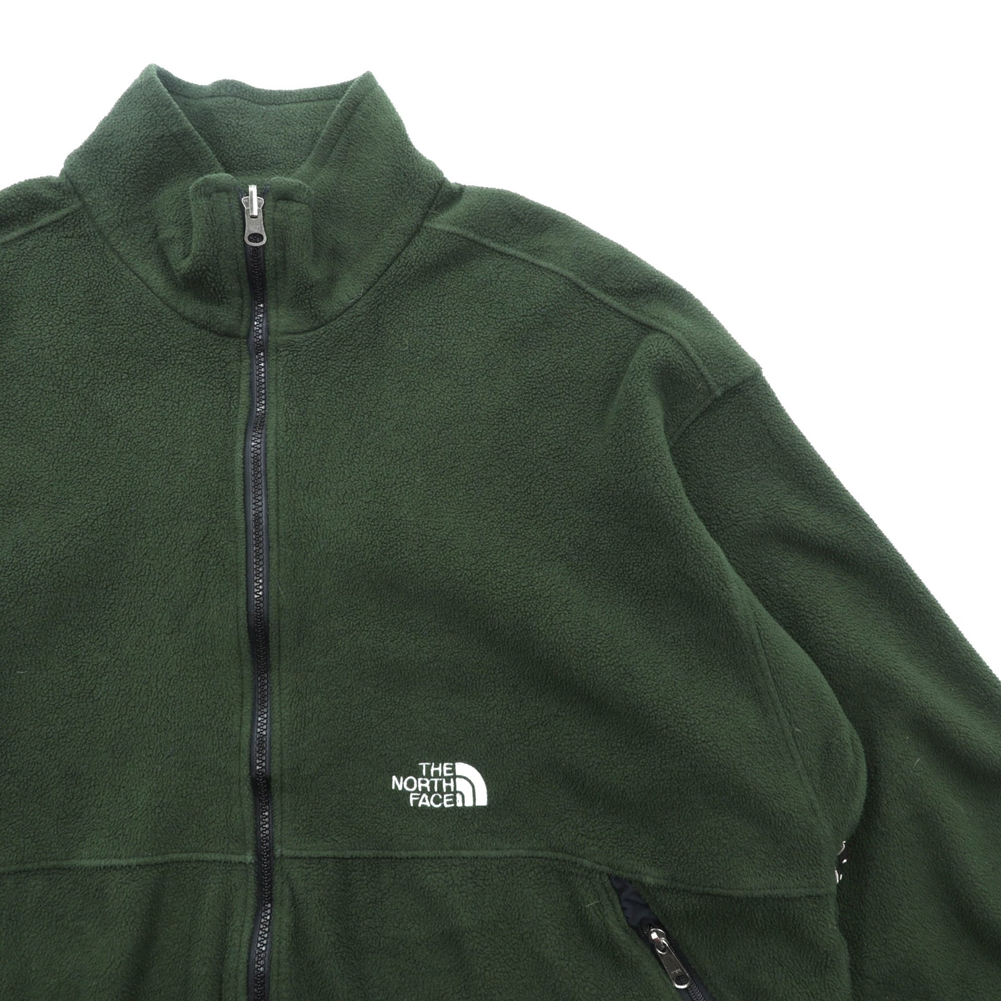 THE NORTH FACE 90年代 ポーラテック POLARTEC フリースジャケット 2XL カーキ ドローコード ベンチレーション Pumori Jacket 88042