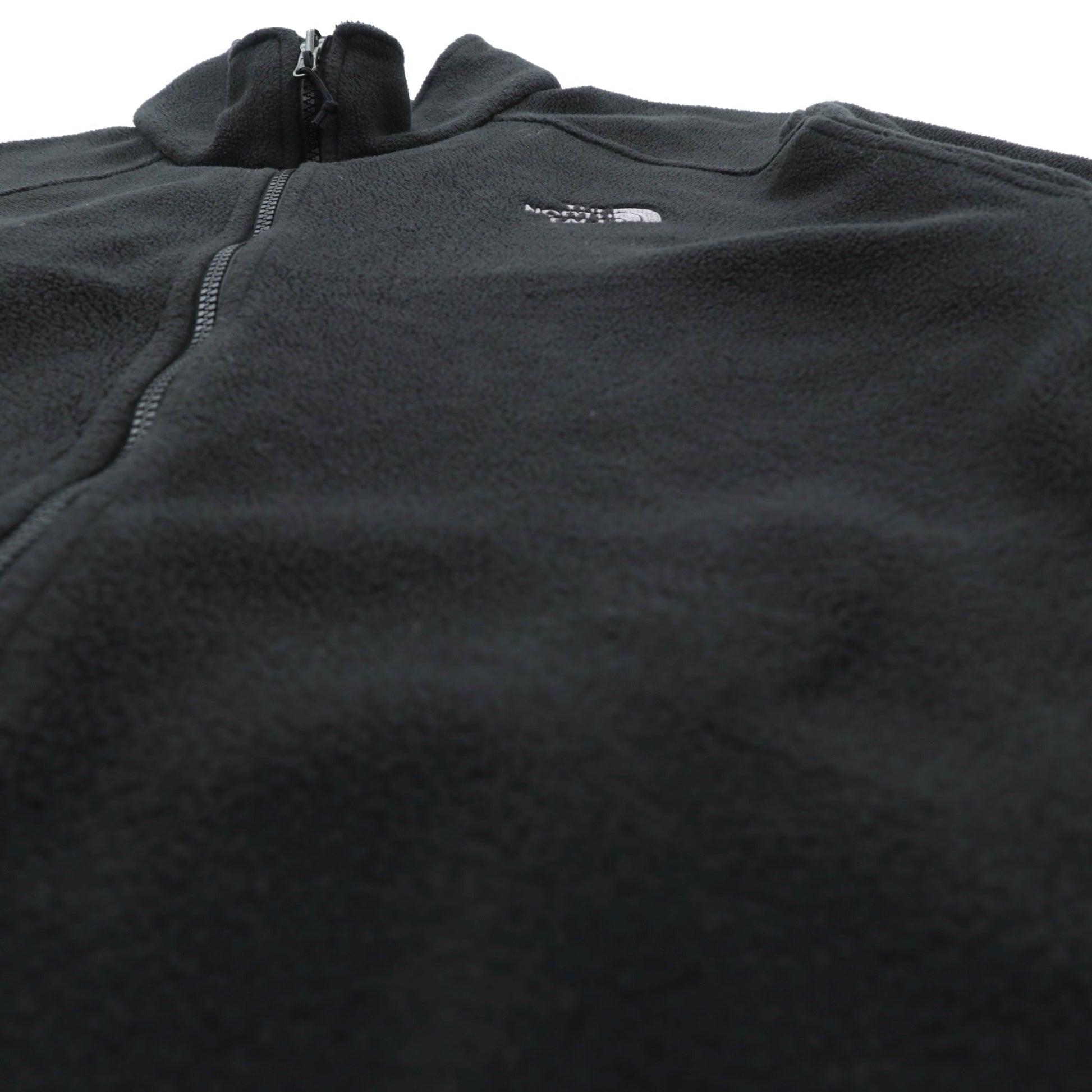 THE NORTH FACE 速乾 FLASHDRY フリースジャケット XL ブラック ドローコード スタンドカラー RDT300 AOFC