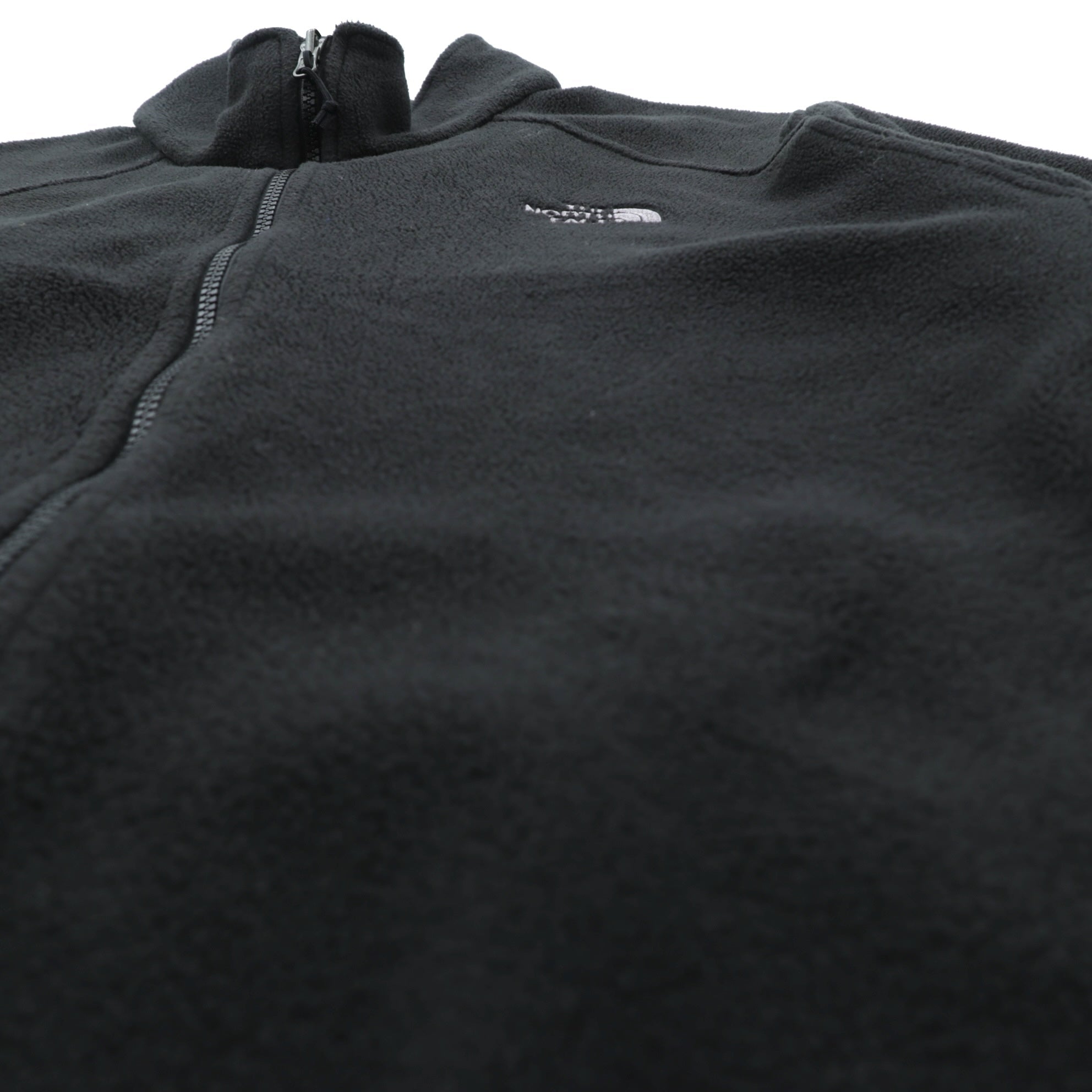 THE NORTH FACE 速乾 FLASHDRY フリースジャケット XL ブラック ドローコード スタンドカラー RDT300 AOFC
