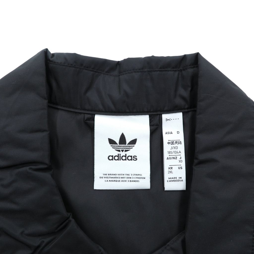 adidas originals コーチジャケット XL ブラック ドローコード ナイロン Torison CoachナイロンジャケットJacket Retro GD6012