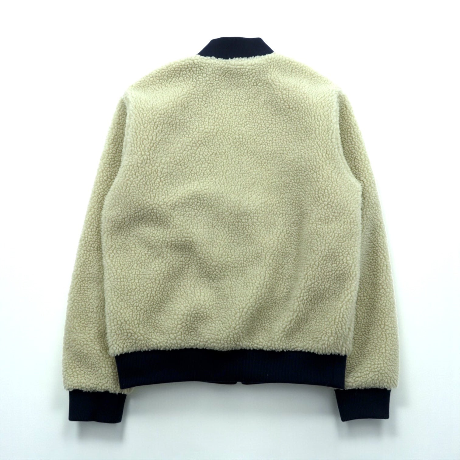 Patagonia レトロX 廃番 ボマージャケット Retro X Bomber Jkt ボア フリースジャケット S ナチュラル × ネイビー 22830