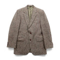 Harris Tweed 90年代 USA製 ツイード ブレザー 2B テーラードジャケット XL ウール くるみボタン Lord & TAYLOR
