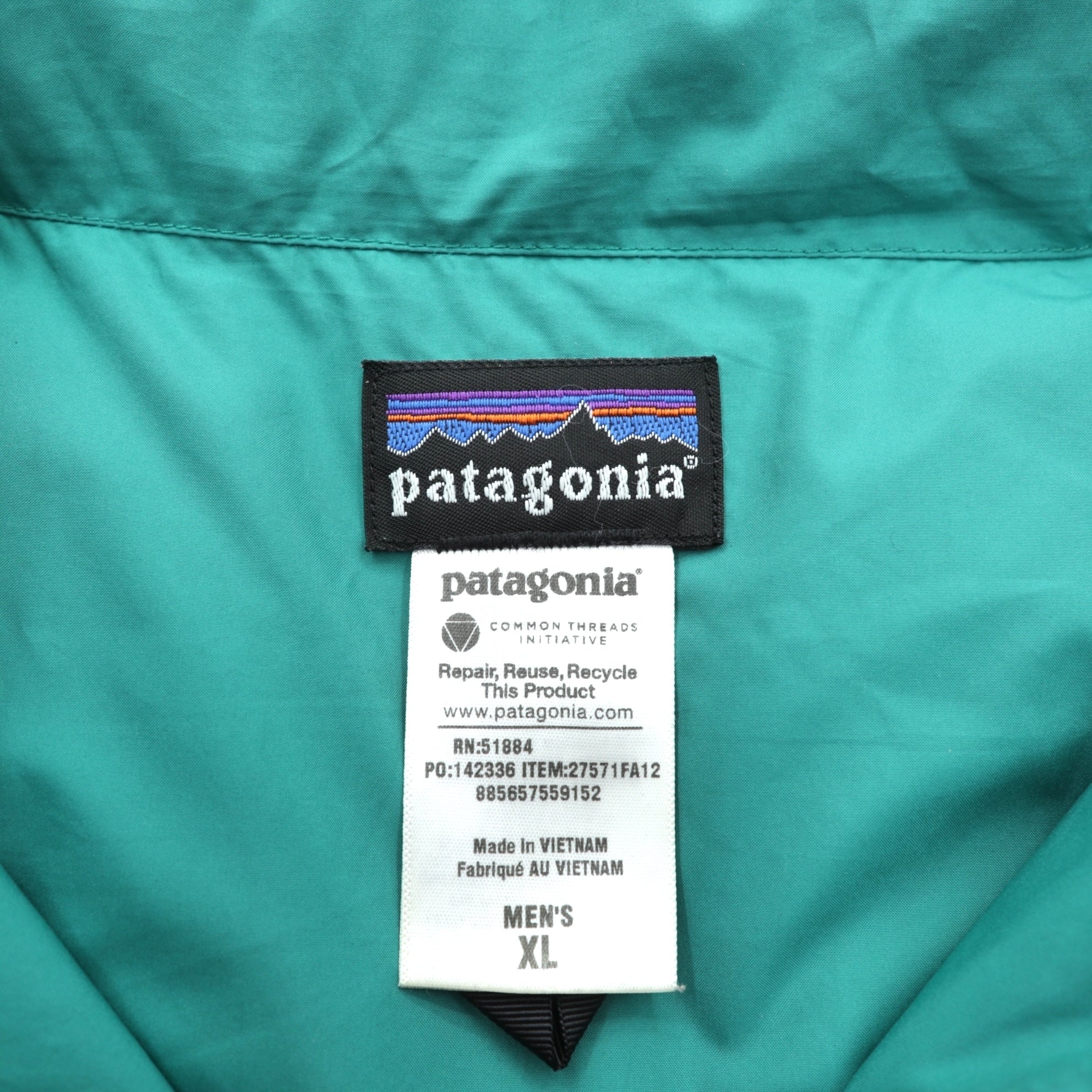 Patagonia スリングショット ダウンベスト Slingshot Down Vest スナップボタン XL ブラウン ウエスタン 27571FA12
