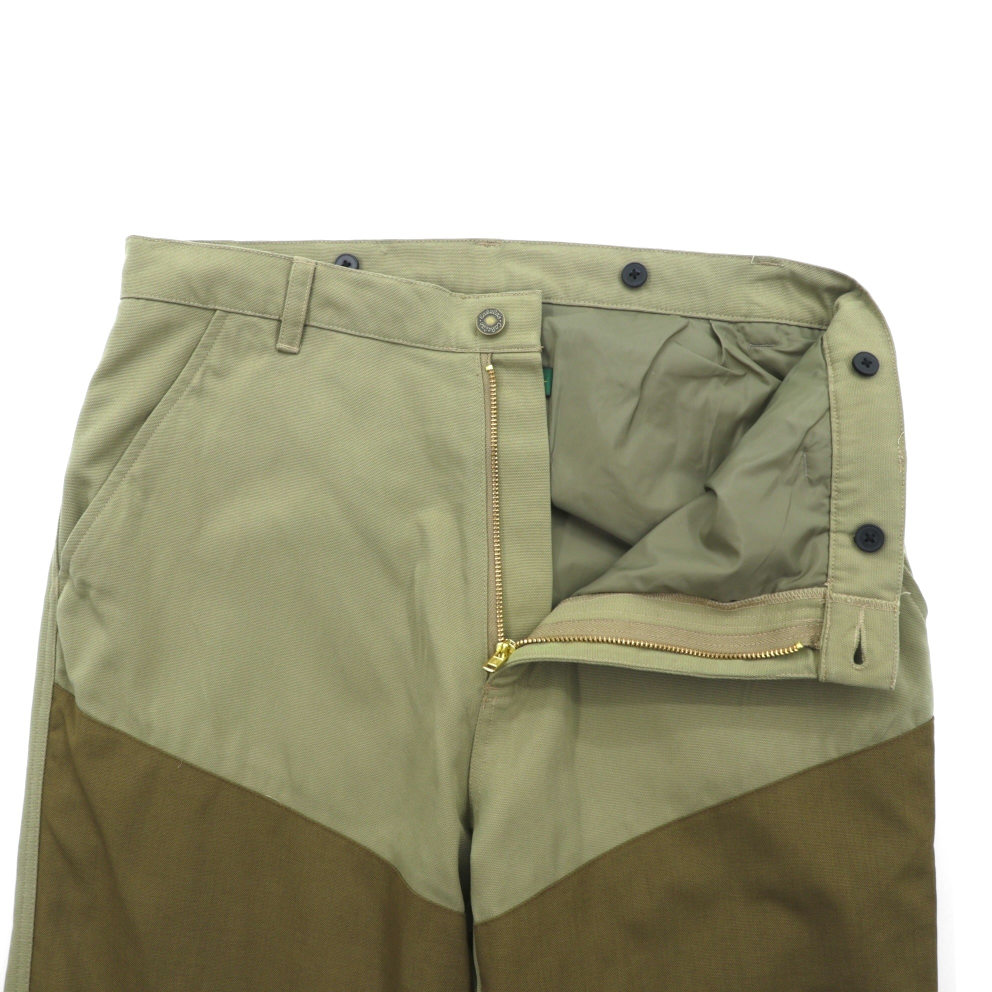 Cabela's 90s ヴィンテージ ダブルニー ハンティングパンツ ワークパンツ M ナイロン サスペンダーボタン