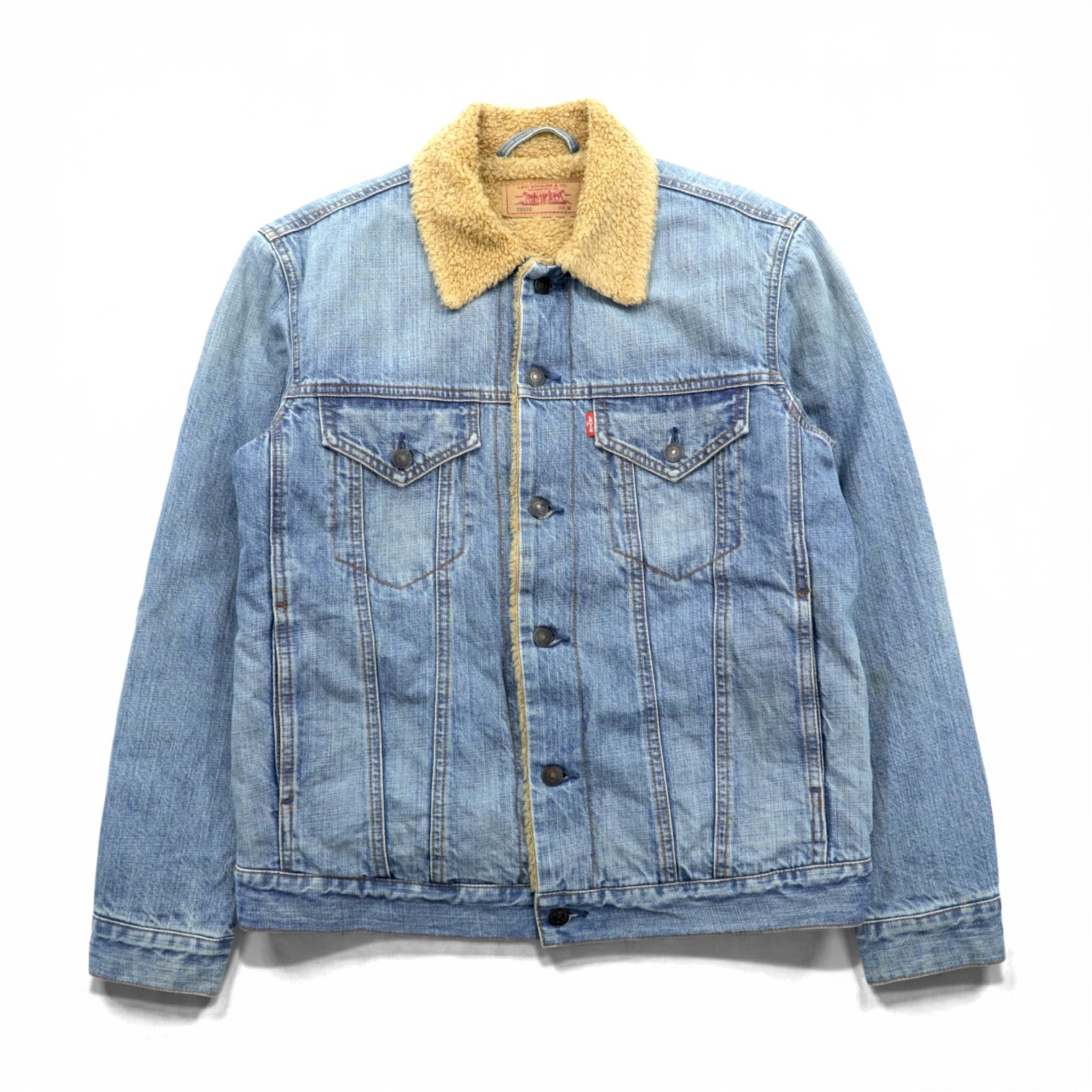 Levi's 裏ボア トラッカージャケット デニムジャケット Gジャン M インディゴ 70500-02