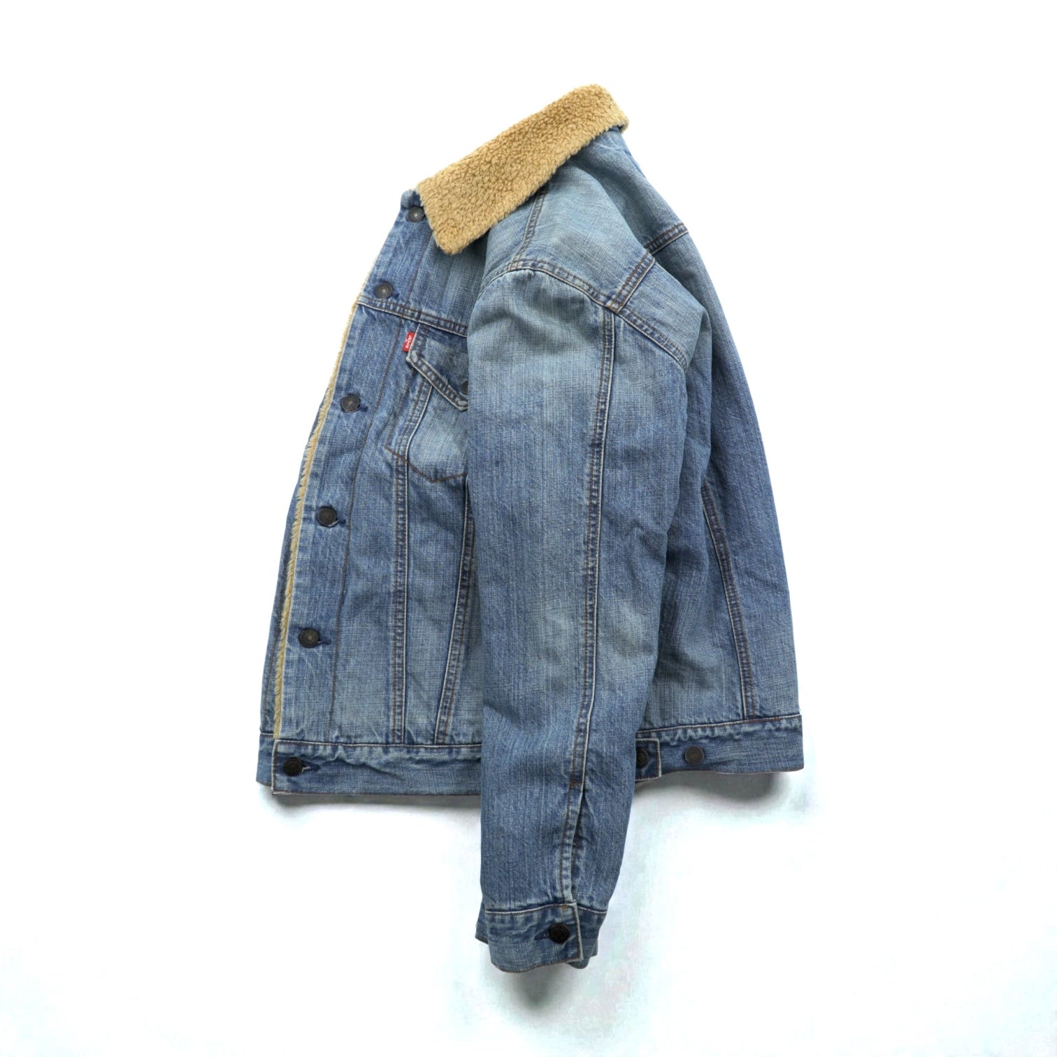 Levi's 裏ボア トラッカージャケット デニムジャケット Gジャン M インディゴ 70500-02