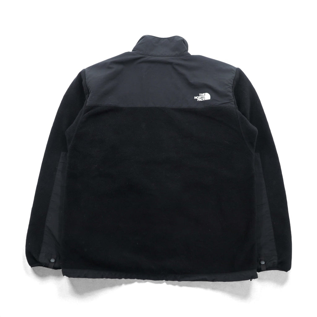 THE NORTH FACE デナリジャケット POLARTEC フリースジャケット L ブラック ナイロン切替 ドローコード