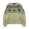 POLO SPORT RALPH LAUREN 90年代 ノルディック柄 ニット セーター L ウール シルク混 バーズアイ