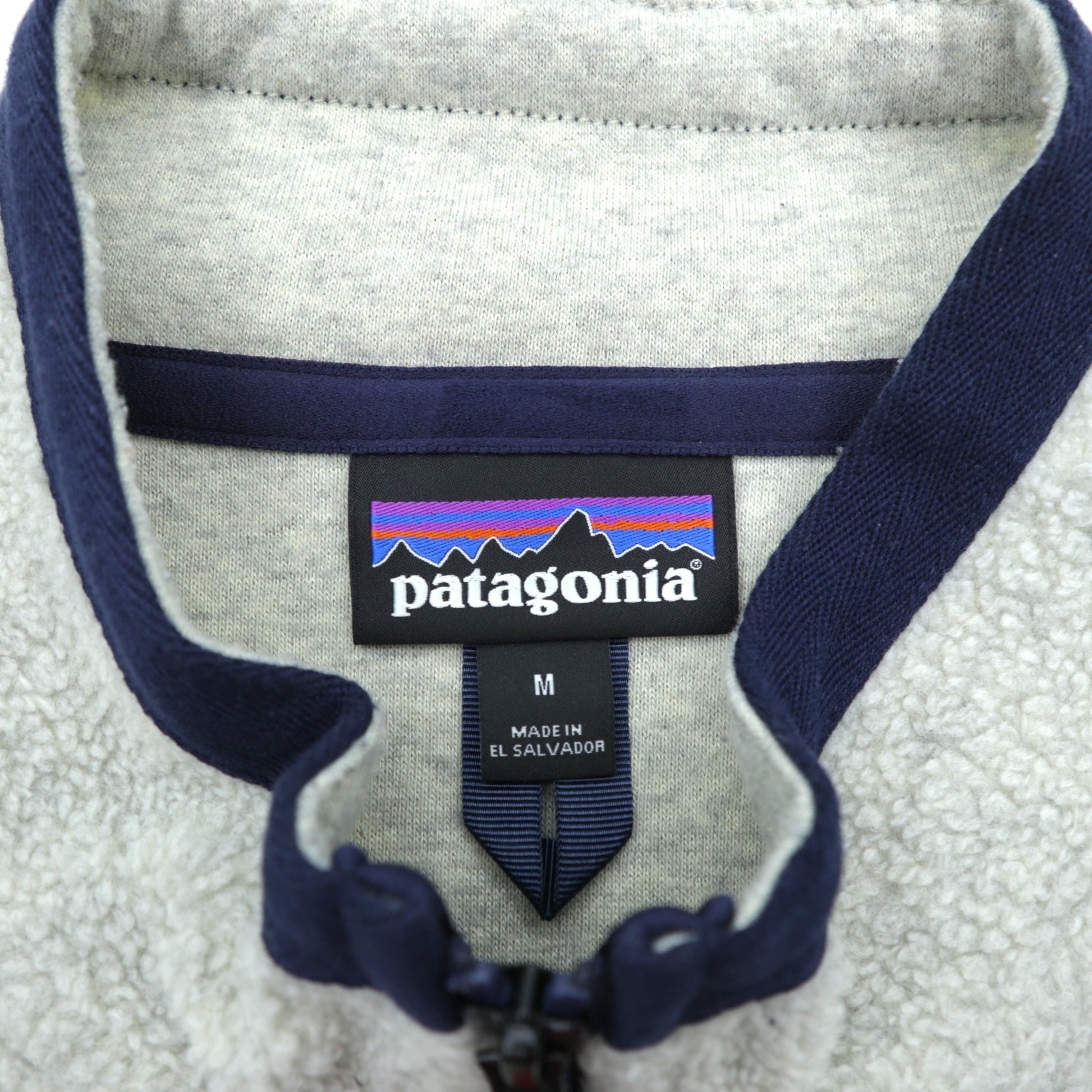 Patagonia シアーリング フルジップ ボア フリースジャケット M  オートミール ポリエステル 26125