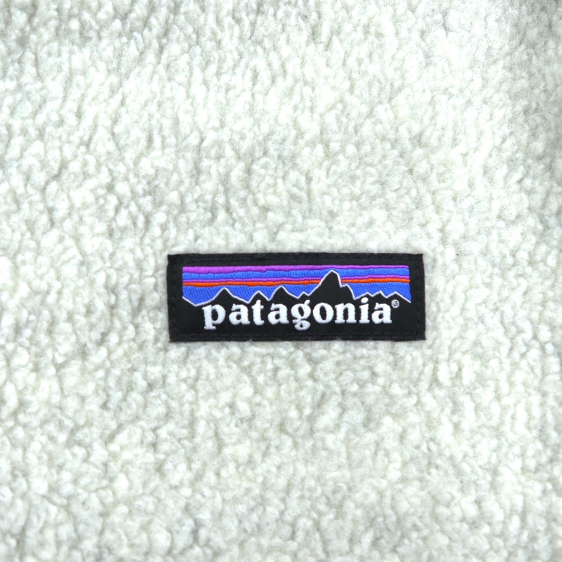 Patagonia シアーリング フルジップ ボア フリースジャケット M  オートミール ポリエステル 26125