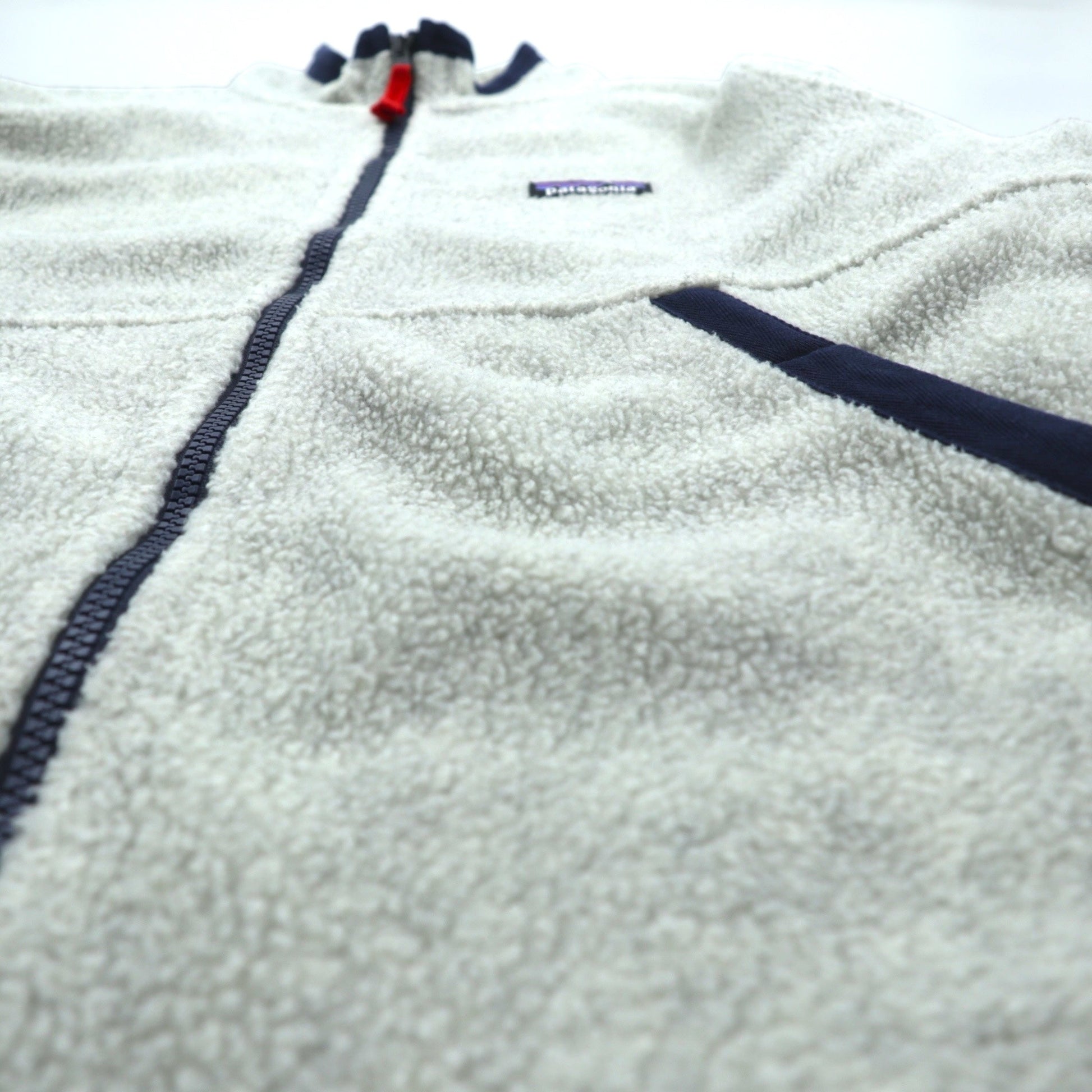 Patagonia シアーリング フルジップ ボア フリースジャケット M  オートミール ポリエステル 26125