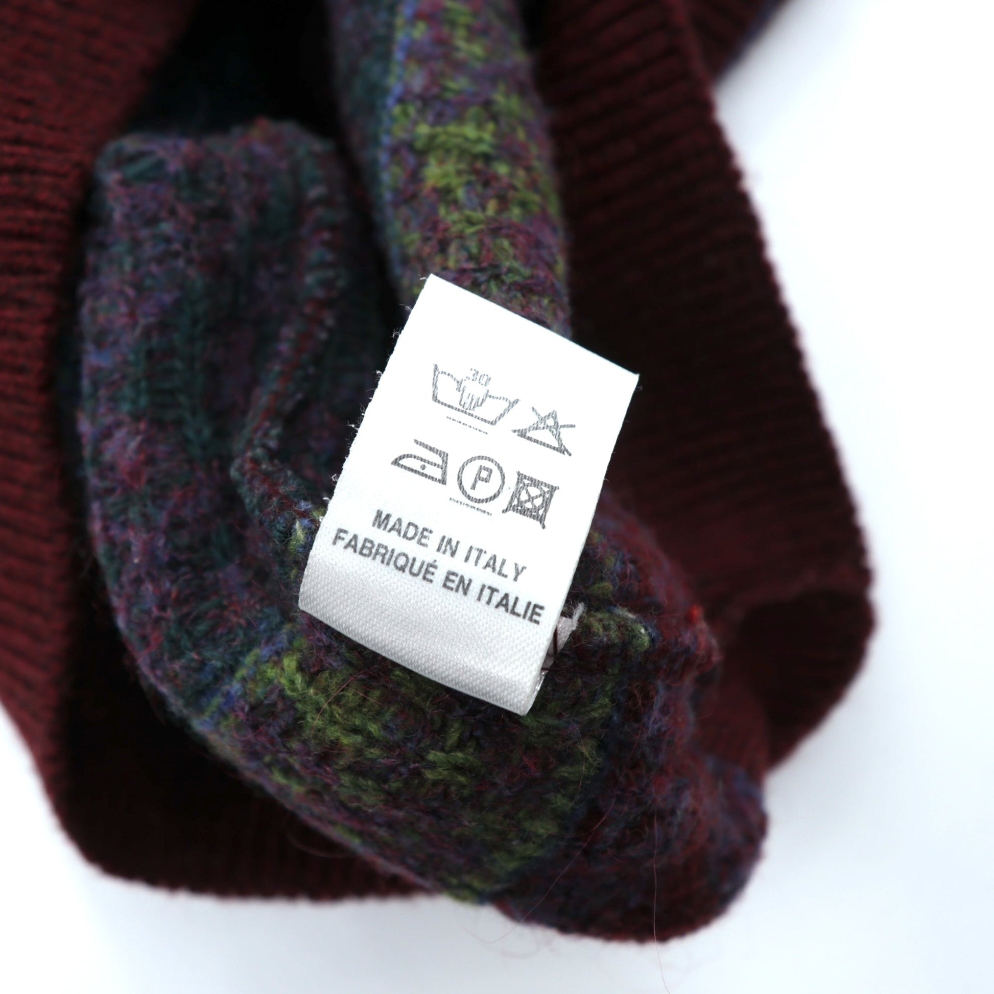 90s Italy Vintage Jacquard Knitwear GIORGIO ALLAN 総柄 フェアアイル ニット セーター XL ウール 羊毛 アルパカ混 90年代 イタリア製