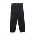 EVISU 日本製 ブラック デニムパンツ ジーンズ M テーパード 5020 カモメペイント