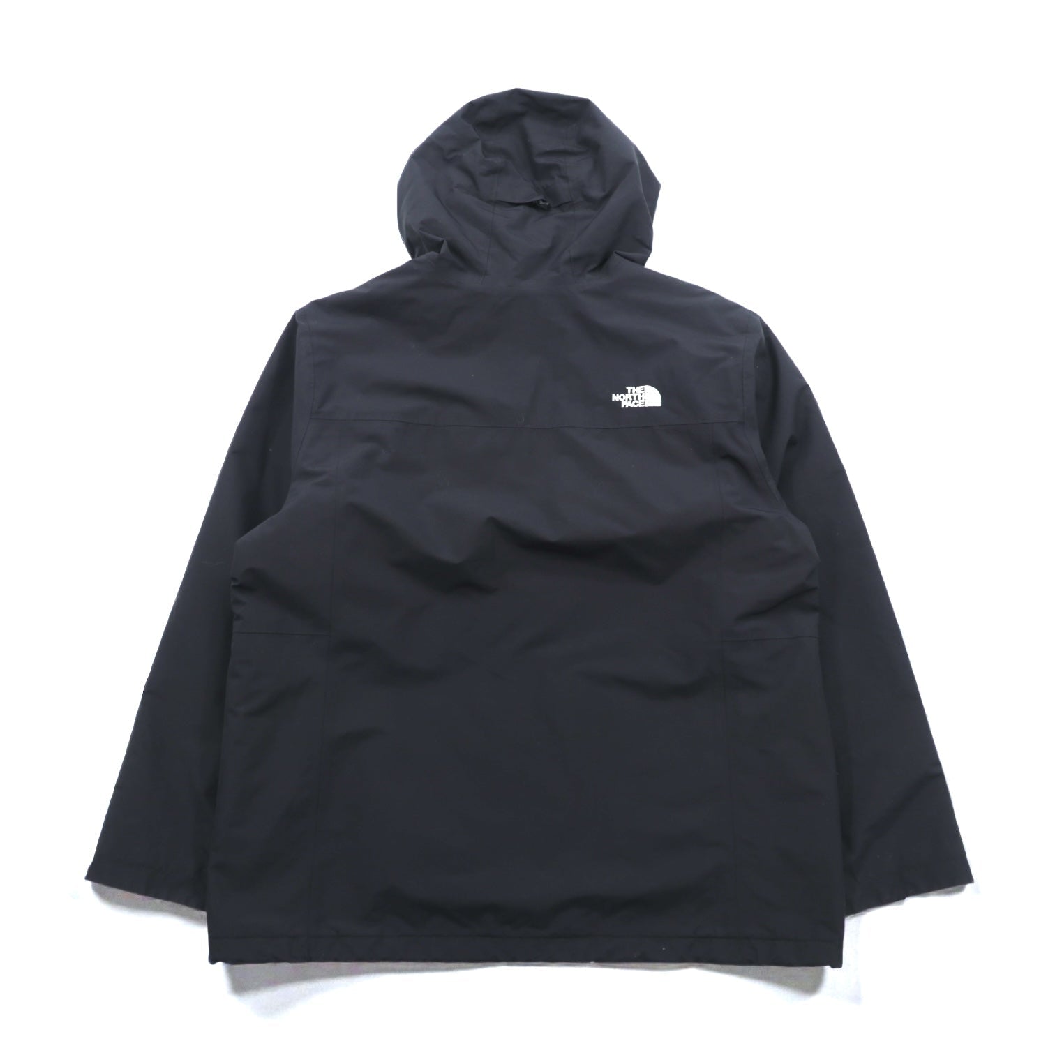 THE NORTH FACE アウトドア マウンテンパーカー XL ブラック ナイロン 防水 DRYVENT ジップインジップ搭載 ドローコード GALLIO TRICLIMATE JACKET NF0A3VL7