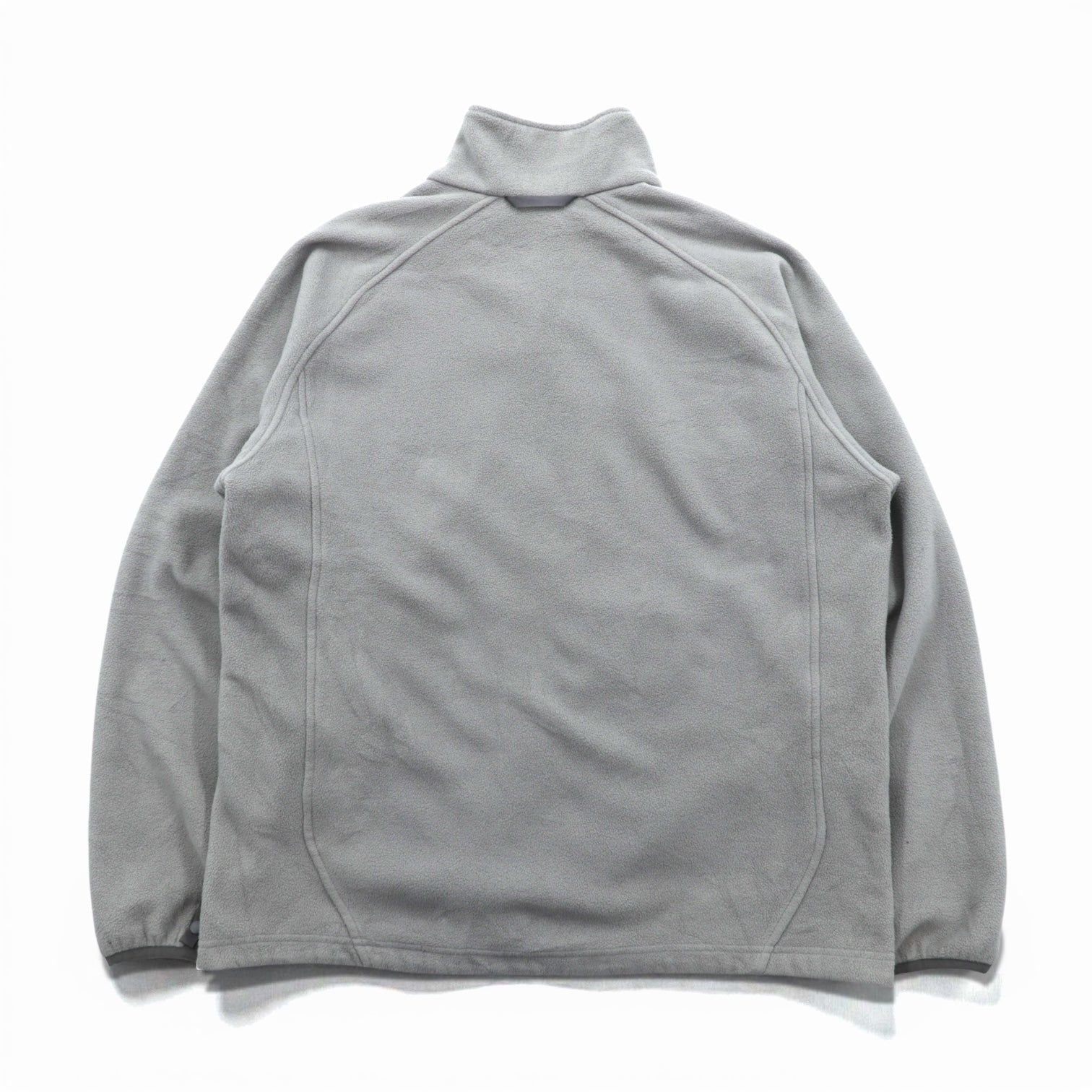 THE NORTH FACE フルジップ フリースジャケット M グレー スタンドカラー AXM6