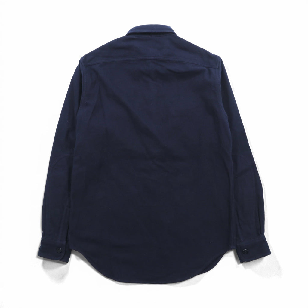 Polo Ralph Lauren ミリタリー CPO シャツ XS ネイビー コットン チンストラップ イカリボタン