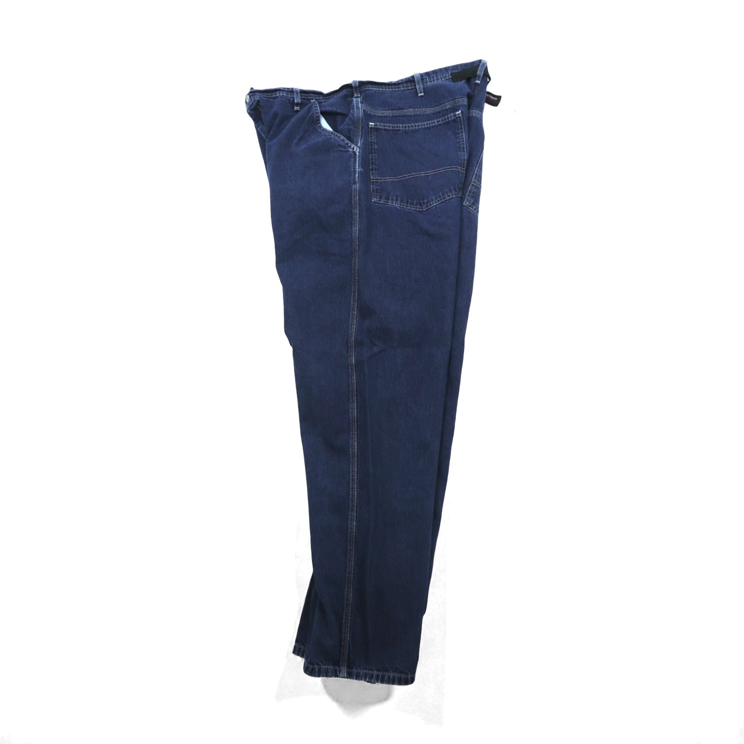 POLO JEANS CO. RALPH LAUREN 90年代 バギー ペインター ワイド デニムパンツ ジーンズ XL インディゴ シンチバック ビッグサイズ