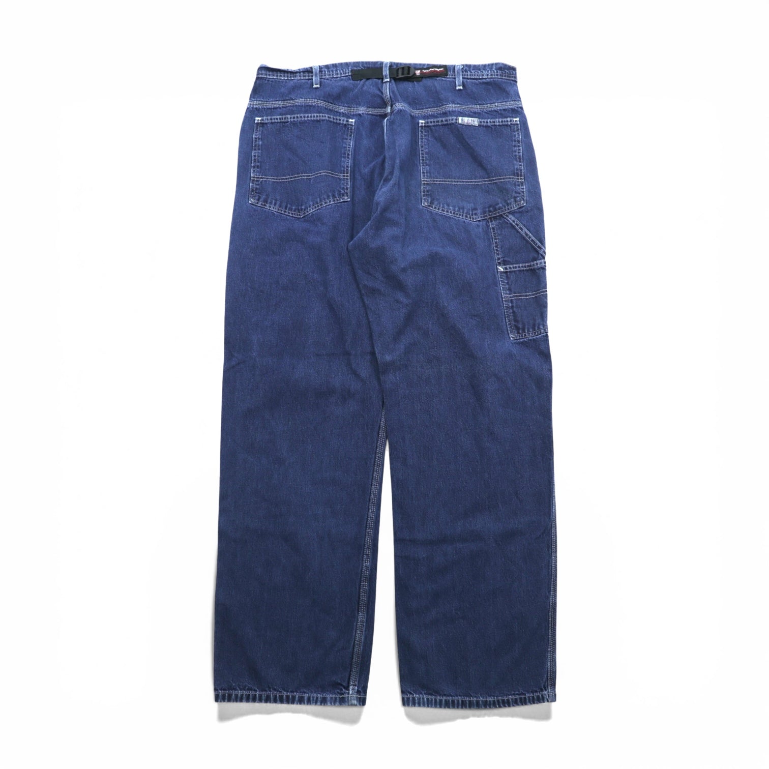 POLO JEANS CO. RALPH LAUREN 90年代 バギー ペインター ワイド デニムパンツ ジーンズ XL インディゴ シンチバック ビッグサイズ