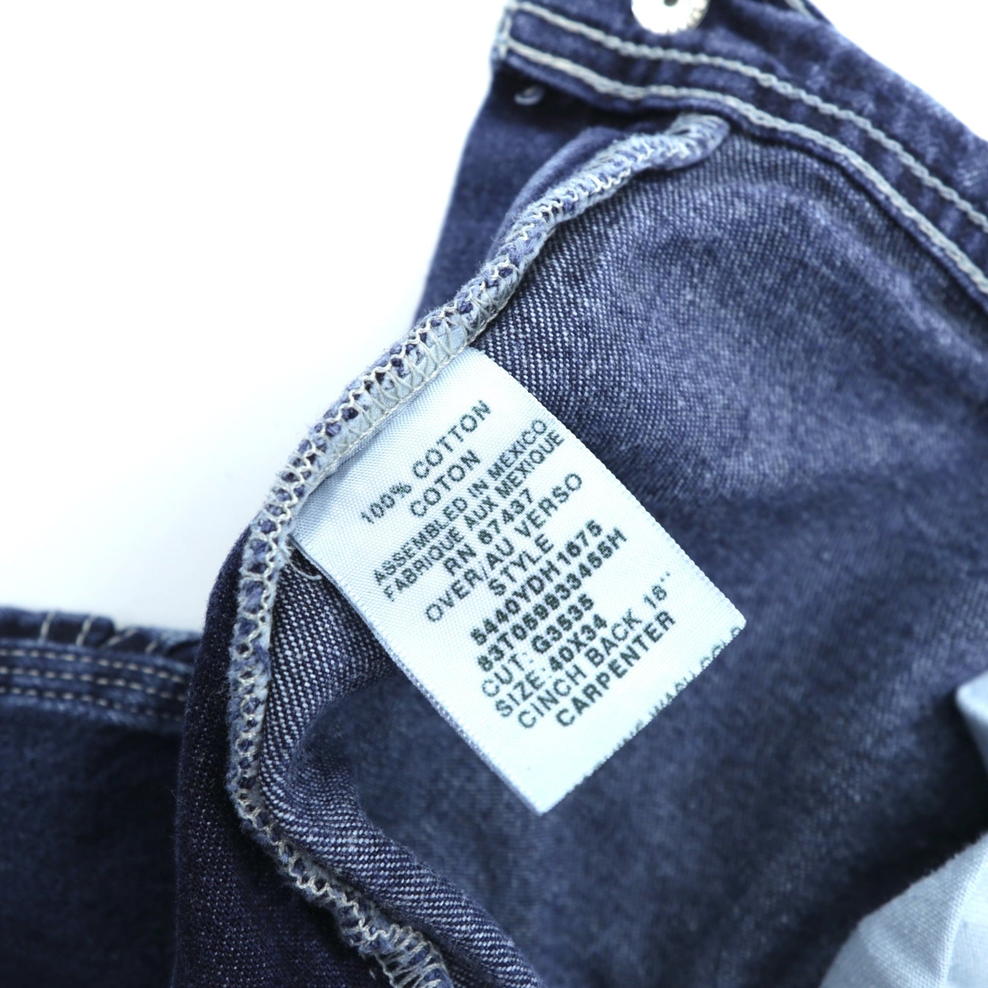 POLO JEANS CO. RALPH LAUREN 90年代 バギー ペインター ワイド デニムパンツ ジーンズ XL インディゴ シンチバック ビッグサイズ