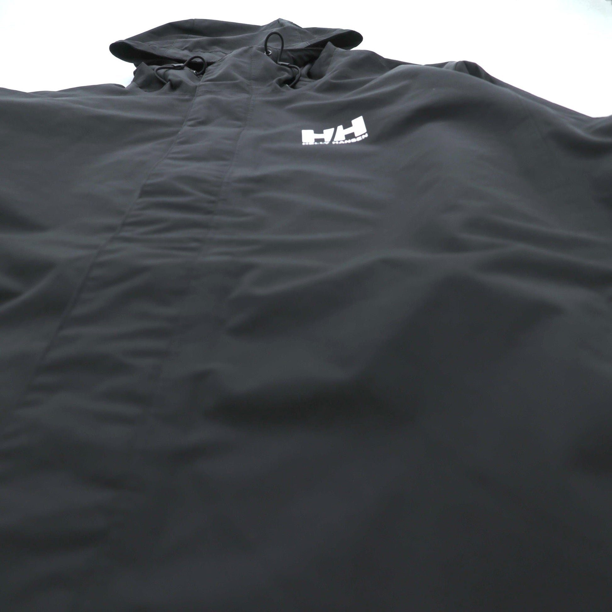 HELLY HANSEN 防水 レインジャケット マウンテンパーカー L ブラック ドローコード SEVEN J Rain Jacket HELLY TECH NB4 62047