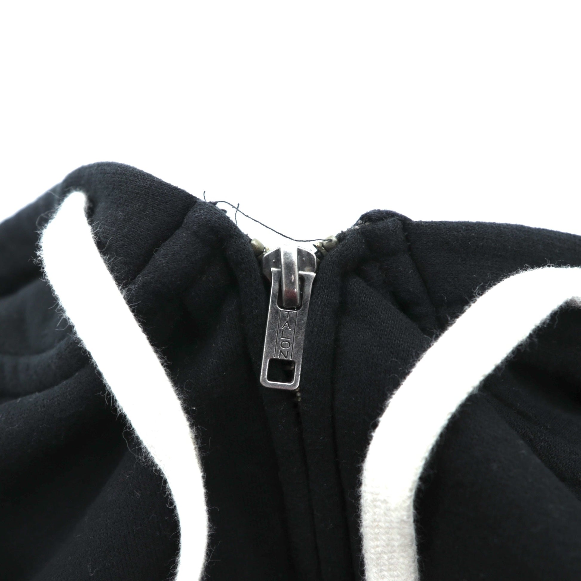 Polo Ralph Lauren ジップパーカー 2XL ブラック TALONジップ 裏起毛 スモールポニー刺繍 ビッグサイズ