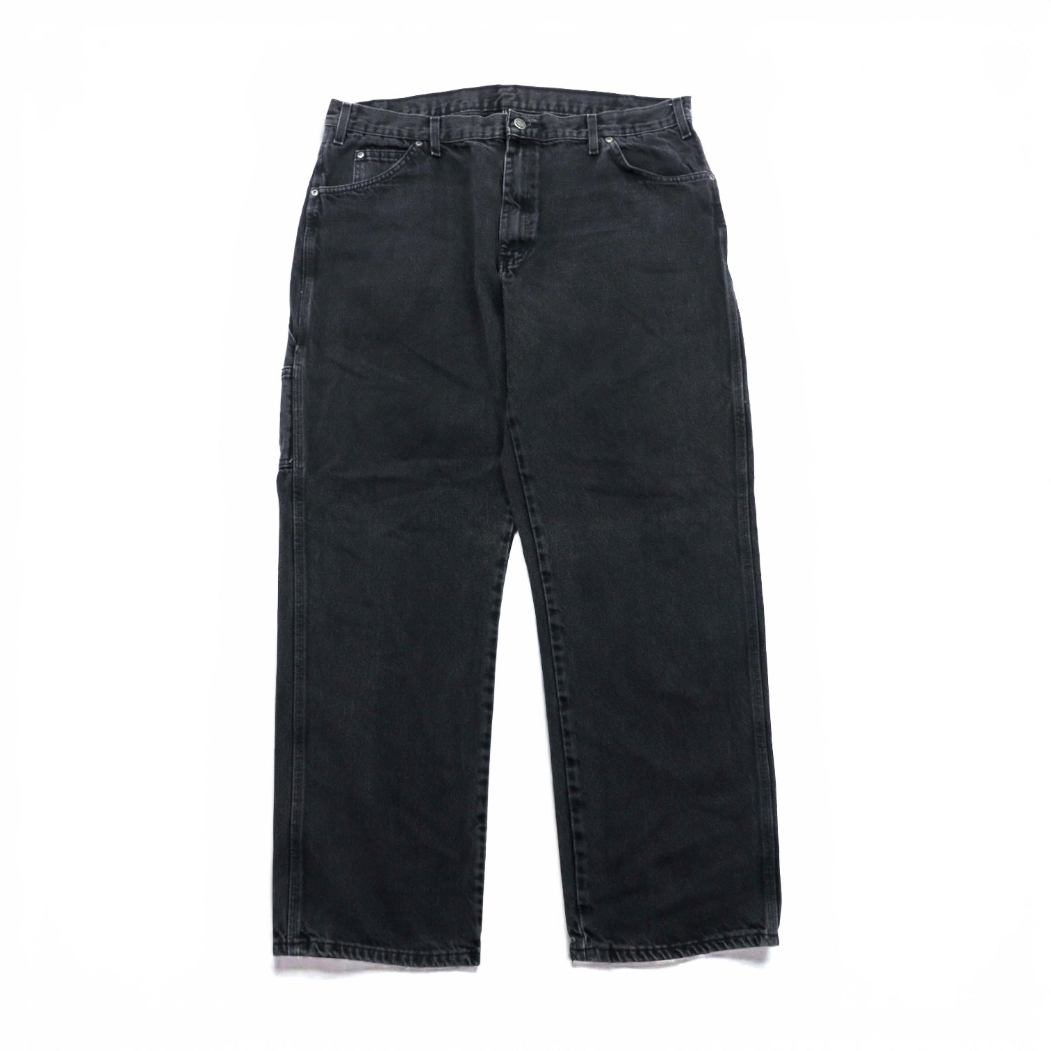 Dickies ブラック デニムペインターパンツ ジーンズ XL ブラック CARPENTER 1993RBB