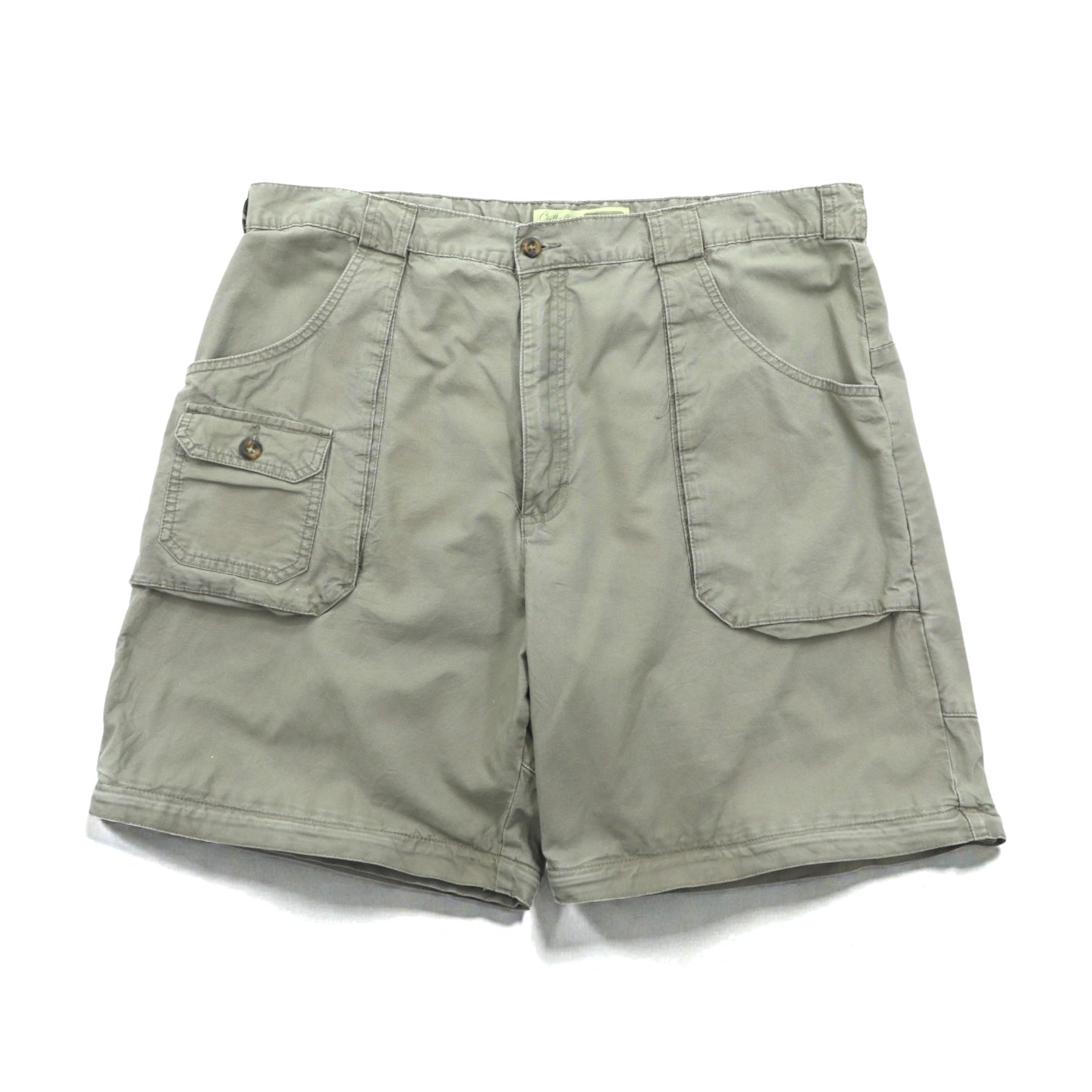 Cabela’s OUTDOORS 2WAY コンバーチブル カーゴパンツ XL カーキ コットン