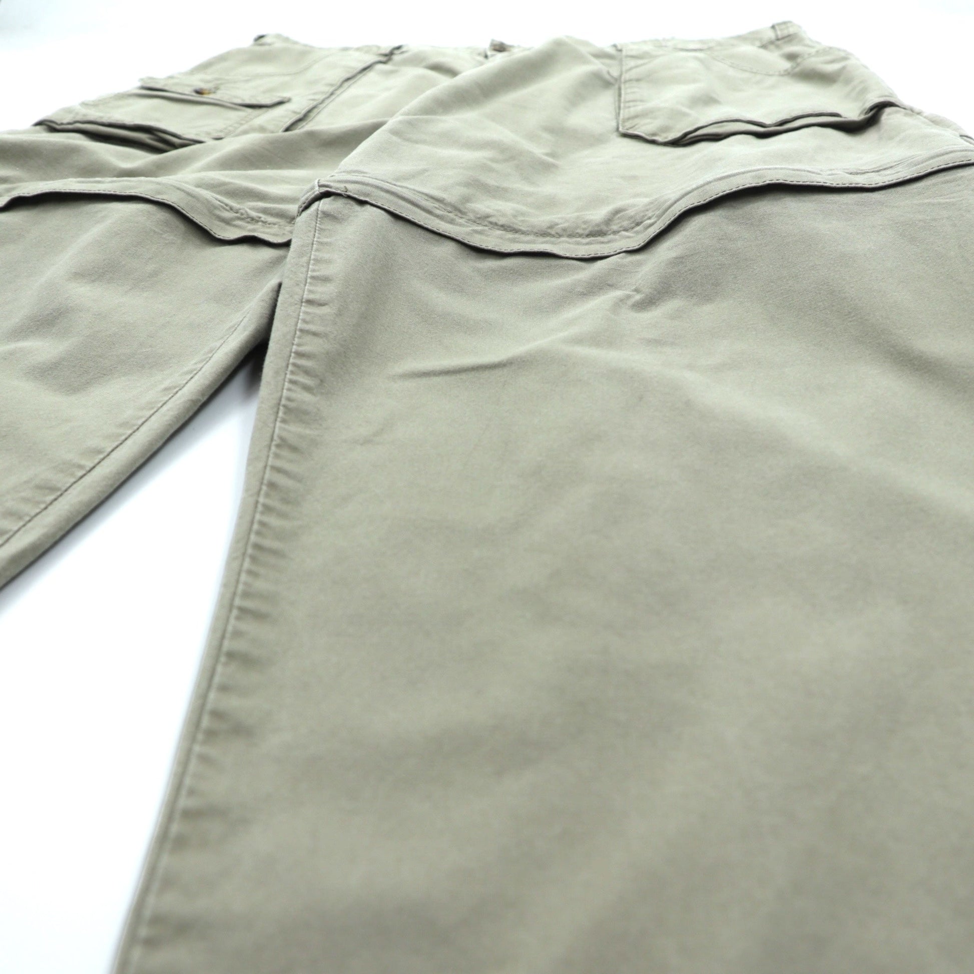 Cabela’s OUTDOORS 2WAY コンバーチブル カーゴパンツ XL カーキ コットン