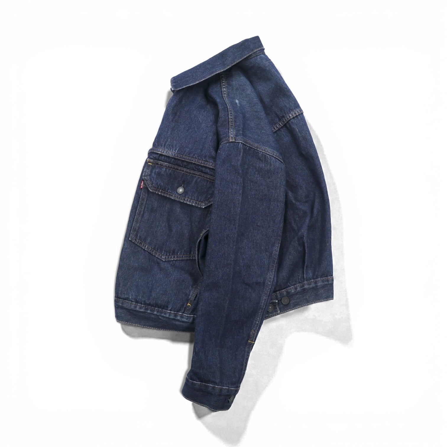 Levi's PREMIUM ビッグE 1st タイプ トラッカージャケット デニムジャケット Gジャン M インディゴ ビッグサイズ A0638-0001